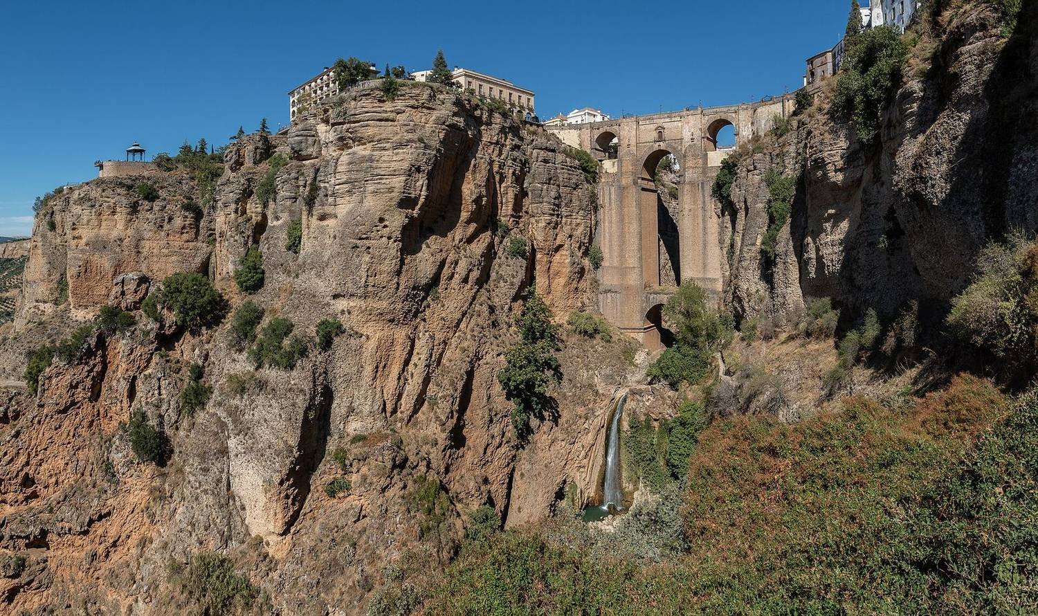 El Tajo de Ronda al atardecer